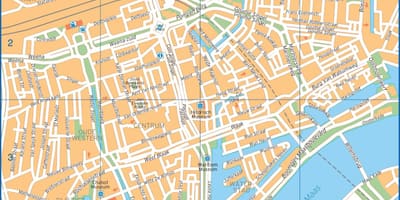 Mapa de Rotterdam carrer 