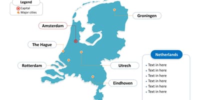 Rotterdam d'holanda mapa